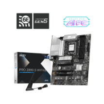 MSI MB PRO Z890-S WIFI6E, SOCKET INTEL LGA1851, CS INTEL Z890, 4 DIMM SOCKETS DDR5, DP/ HDMI, PCI-E GEN 5.0, 2.5G LAN, WIFI6E, A