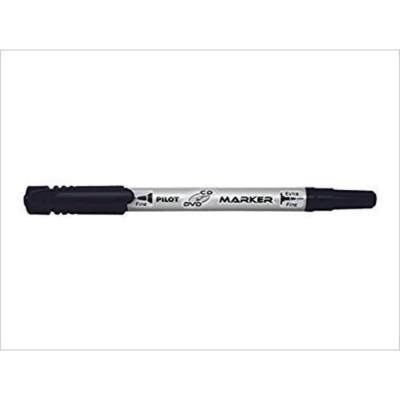 Pilot Twin-Tip CD/DVD Permanent Marker Fine & Extra Fine Black (SCA-TMCD) (PILSCA-TMCD)