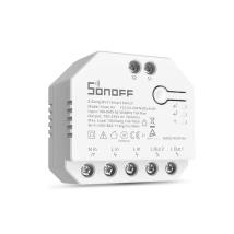 SONOFF Έξυπνος Ενδιάμεσος Διακόπτης WiFi Dual R3 (Λευκό) (Dual-R3) (SONDUAL-R3)
