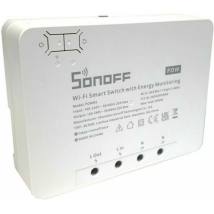 SONOFF Έξυπνος Ενδιάμεσος Διακόπτης WiFi με Παρακολούθηση Ενέργειας POWR3 (25A/5500W) (Λευκό) (POWR3) (SONPOWR3)