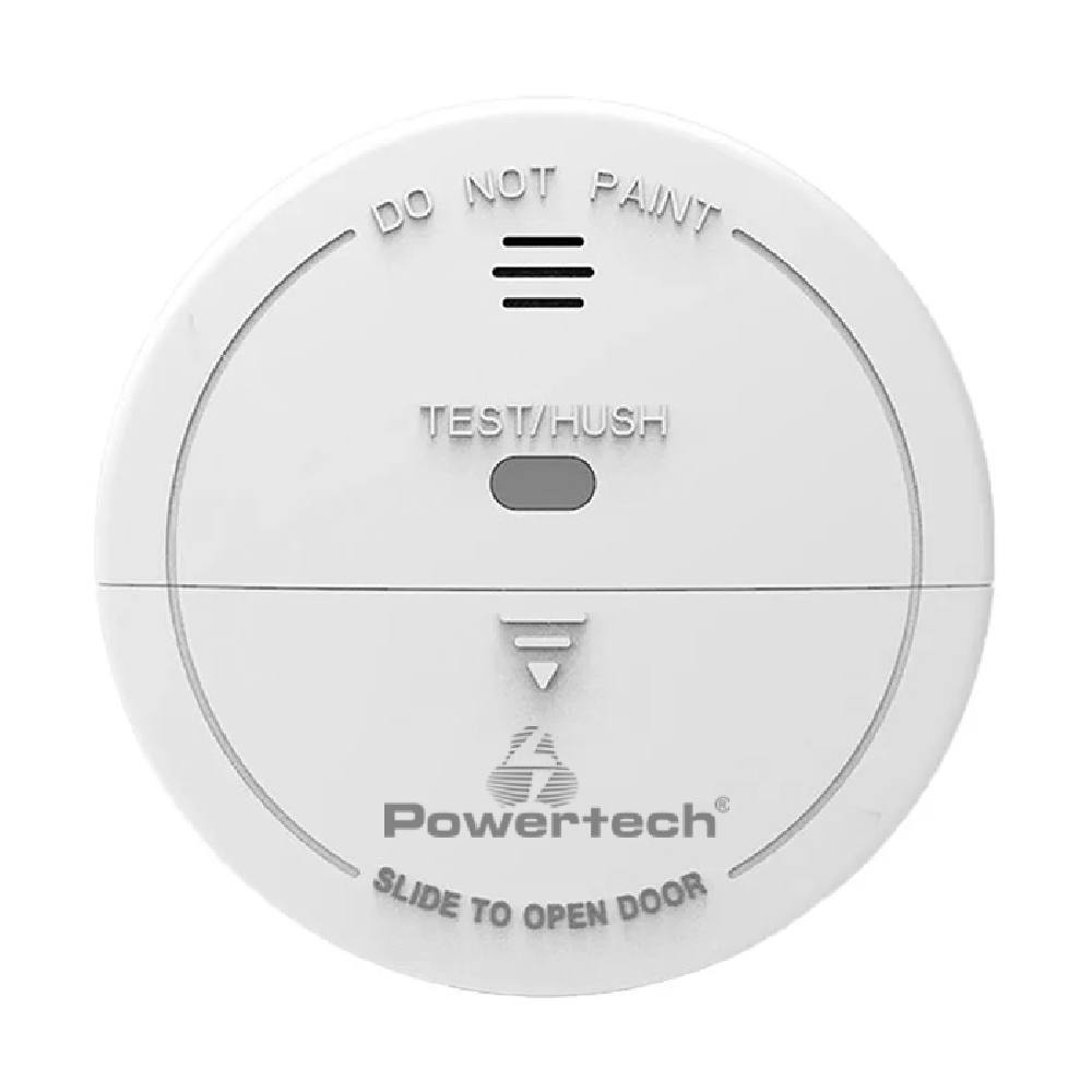 POWERTECH ασύρματος ανιχνευτής καπνού PT-1610 για συναγερμούς, 433MHz
