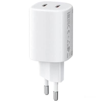 Φορτιστής Ταξιδίου Xiaomi BHR087OEU Nano Turbo PD 45W με 2xUSB-C Λευκός