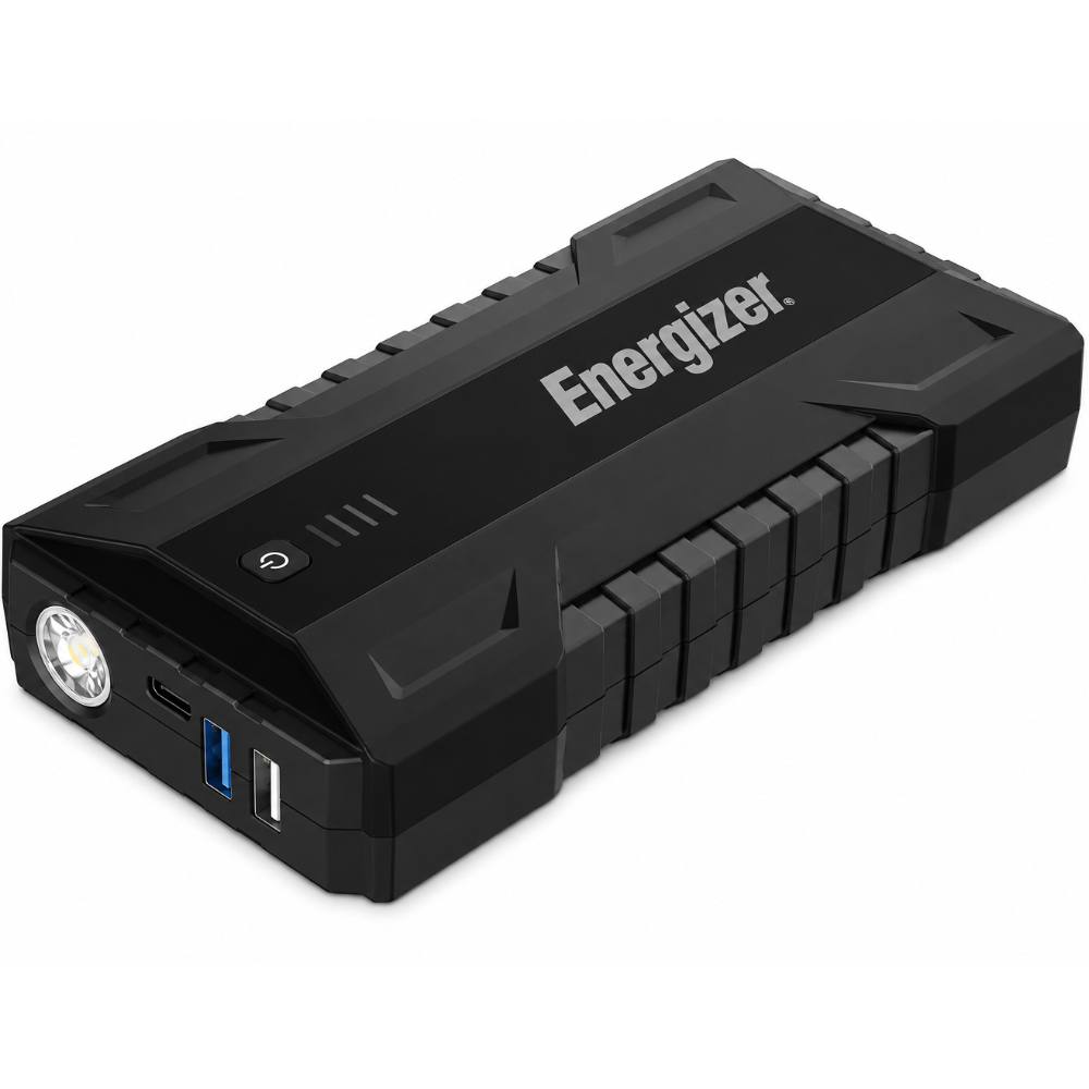 Power Bank Energizer JE12000 12000mAh PD15W QC με 2xUSB-A 1xUSB-C LED Ένδειξη Μπαταρίας και Προσάρτημα Εκκίνησης Αυτοκινήτου 180