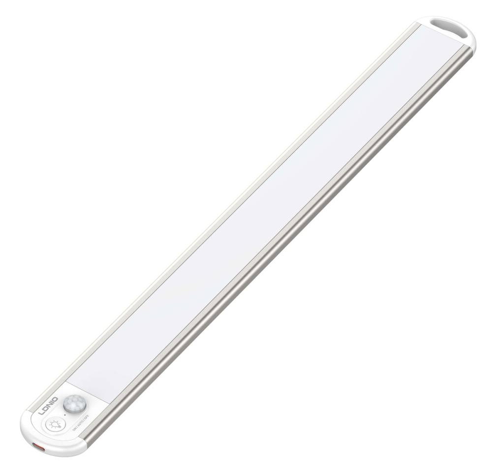 LDNIO LED φωτιστικό τοίχου/ντουλάπας Y6 με αισθητήρα κίνησης, 410x42x13mm, λευκό