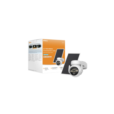 IMOU IP CAMERA AOV PT 4K KIT IPC-SA7E-T-8M1T3/FSP008, OUTDOOR, BATTERY 15.000 mAh, SOLAR PANEL FSP008, 1/3'' 8MP CMOS, H.265, 8X