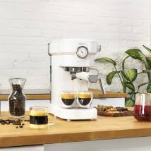 Μηχανή Espresso 1350 W Πίεσης 20 Bar λευκό
