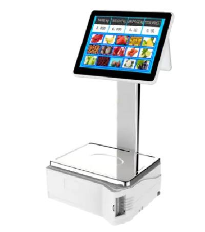 Ηλεκτρονικός ζυγός Ετικέτας, Aclas TS5 ΜΕ ΚΟΛΩΝΑ (30kg - 10g)