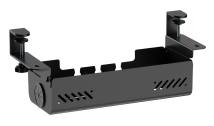 BRATECK cable management γραφείου CC11-22-1, μεταλλικό, 494x167x196mm, μαύρο
