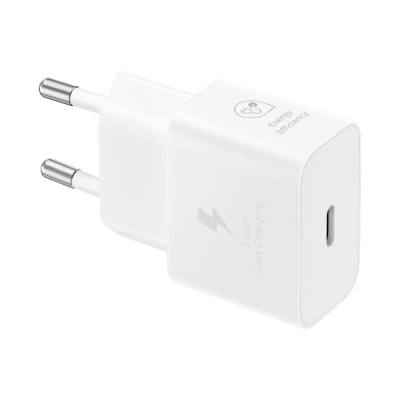 Φορτιστής Ταξιδίου Samsung EP-T2510NWEGWW USB-C GaN 25W Λευκός