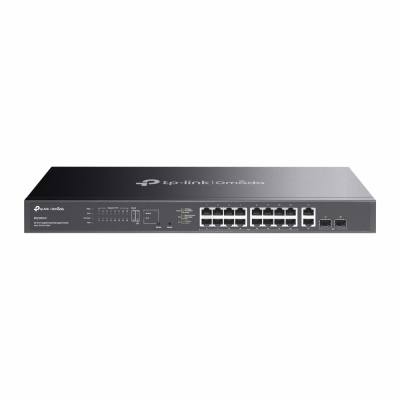 TP-Link Omada 20-Port Gigabit Easy Managed Switch with 16-Port PoE+ (ES220GMP) (TPES220GMP)