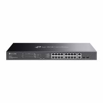 TP-Link Omada 20-Port Gigabit Easy Managed Switch with 16-Port PoE+ (ES220GMP) (TPES220GMP)