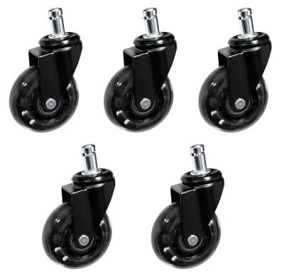 POWERTECH σετ ανταλλακτικά ροδάκια για PT-1633 καρέκλα γραφείου, 5τμχ