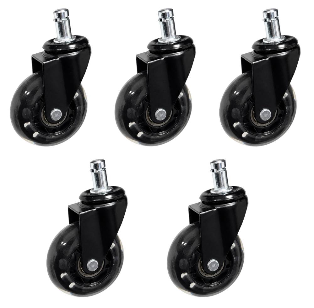 POWERTECH σετ ανταλλακτικά ροδάκια για PT-1633 καρέκλα γραφείου, 5τμχ