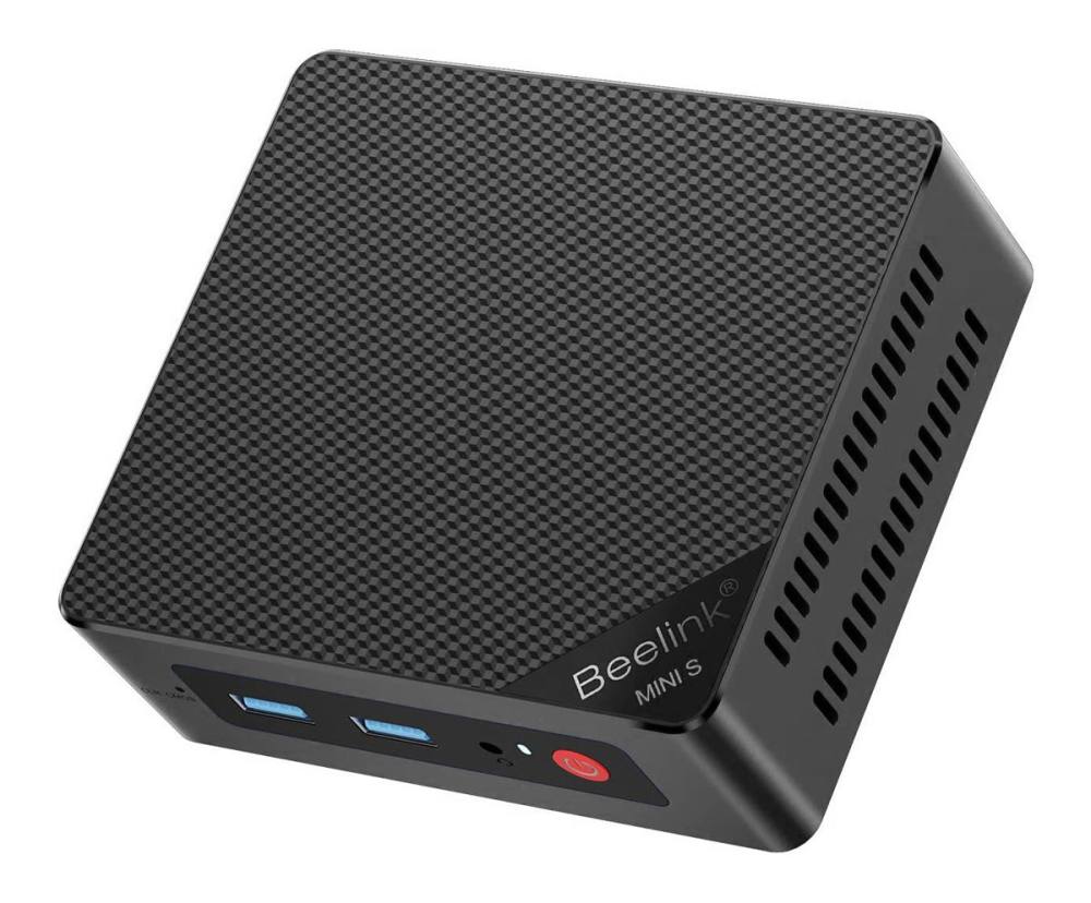 BEELINK mini PC Mini S12, Intel N95, 12GB, 480GB M.2, Windows 11 Pro