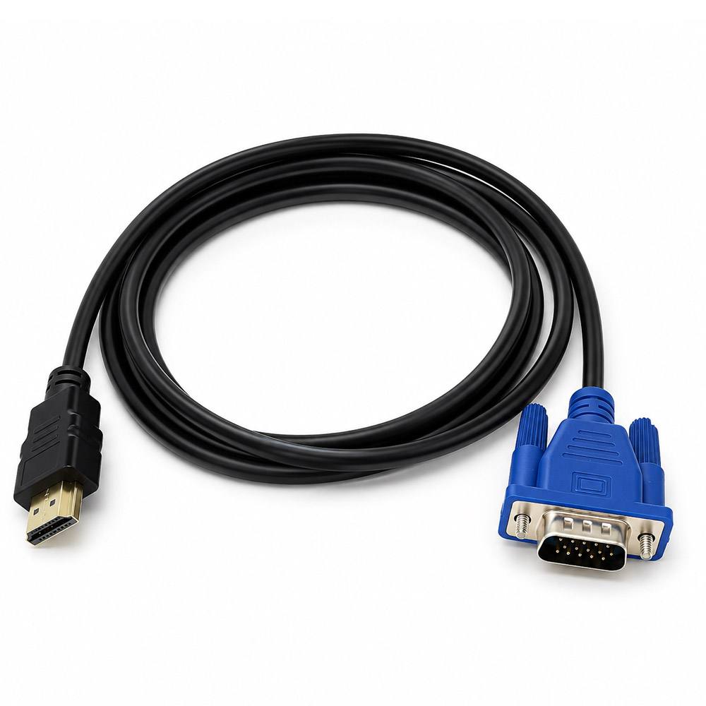 Καλώδιο Noozy HDMI σε VGA 1080p Μαύρο 1.5μ