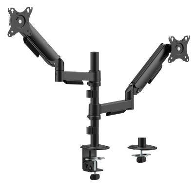 POWERTECH βάση γραφείου για 2x οθόνες PT-1628, 17-32", έως 9kg