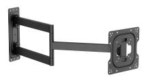 BRATECK επιτοίχια βάση τηλεόρασης LPA95-223L, 23-43", έως 50kg, full motion