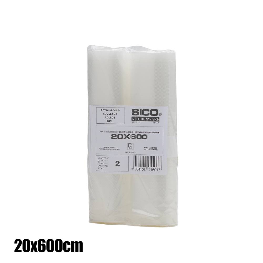 Σετ 2 ρολών Ανάγλυφων Vacuum 20cm x 6m