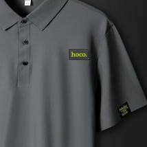 Κοντομάνικη Μπλούζα Hoco Polo Μαύρη XL