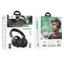 Wireless Ακουστικά Stereo Hoco W53 Plus Tone ANC Hi-Fi v5.4 800mAh με AUX TF Μαύρα