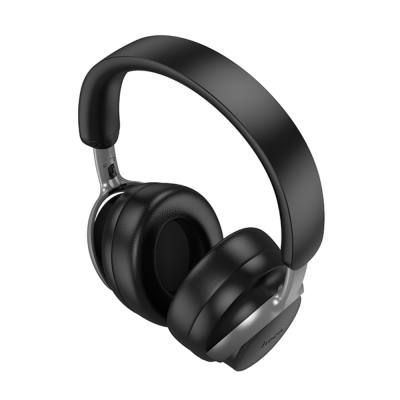 Wireless Ακουστικά Stereo Hoco W53 Plus Tone ANC Hi-Fi v5.4 800mAh με AUX TF Μαύρα