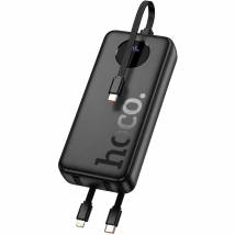 Power Bank Hoco J132A Sabio 20000mAh 22.5W+PD20W με Ενσωματομένα Καλώδια 2xUSB-C 1xLightning 1xUSB-A Θύρα και LED Ένδειξη Μπαταρ