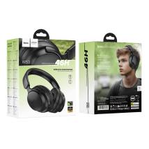 Wireless Ακουστικά Stereo Hoco W53 Tone Hi-Fi v5.4 400mAh με AUX TF Μαύρα