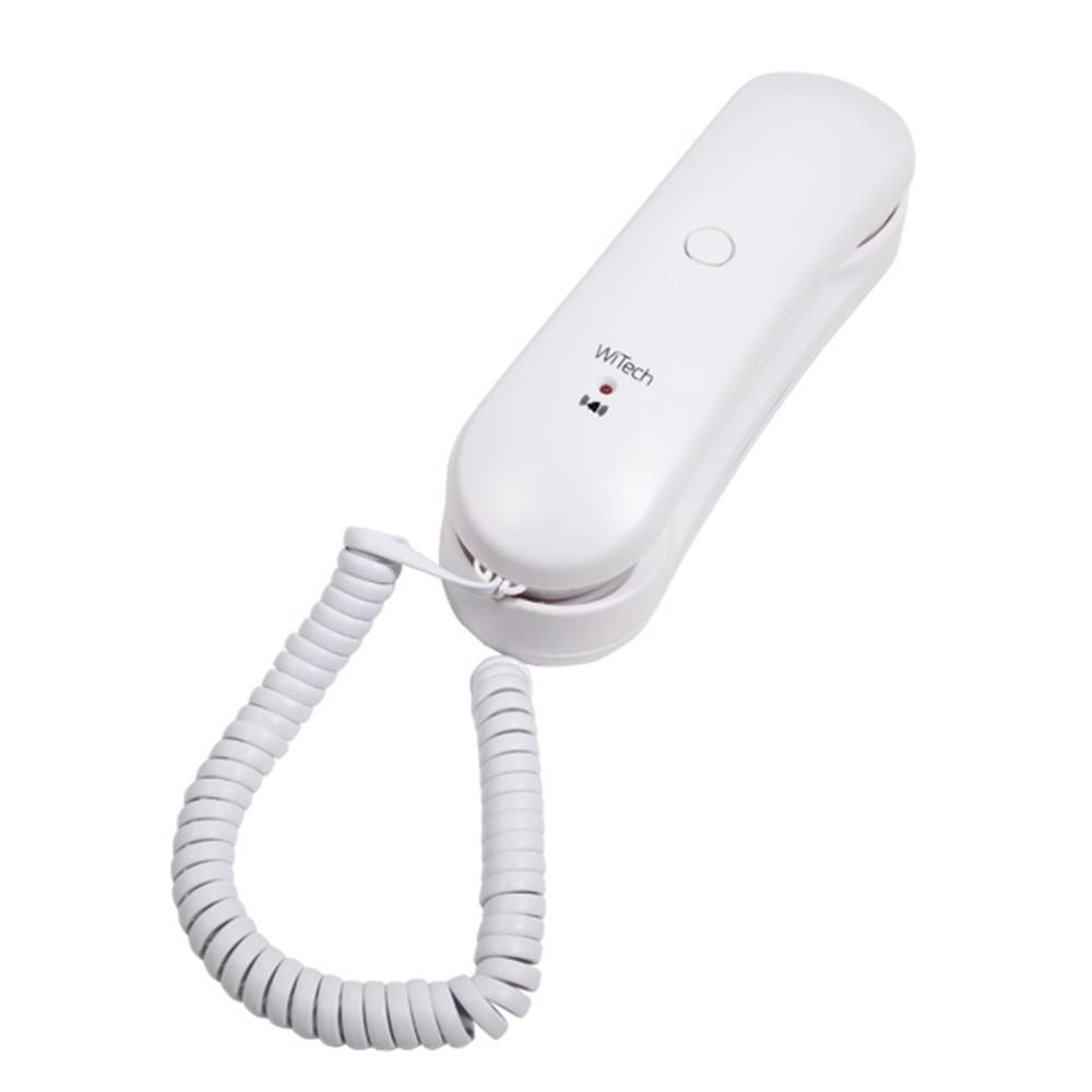 Σταθερό Ψηφιακό Τηλέφωνο WiTech WT-1010WHT Λευκό