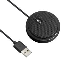 CMTECK επιτραπέζιο μικρόφωνο UM02, omnidirectional, USB, μαύρο