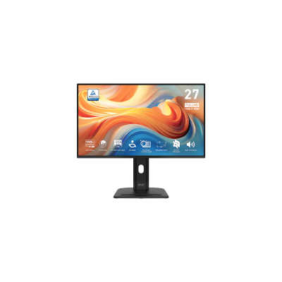 MSI MONITOR PRO MP275PG E14, FLAT IPS FHD, 27", 16:9, 300 CD/M2, 1500:1, 1MS, 144Hz, 1920x1080, HDMI/ DP/ VGA/ HP OUT, 2X2W SPEA