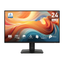 MSI MONITOR PRO MP243 E14, FLAT IPS FHD, 24", 16:9, 300 CD/M2, 1500:1, 1MS, 144Hz, 1920x1080, HDMI/DP/HP OUT, 2X2W SPEAKERS, TIL