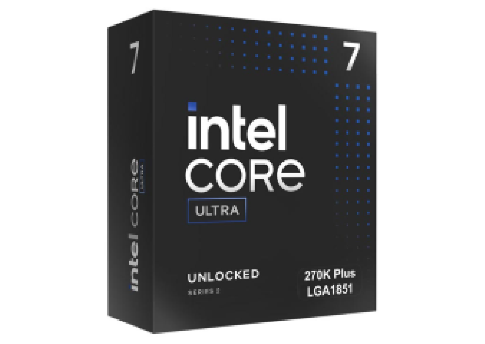 INTEL CPU CORE ULTRA 7 270K PLUS, 24C/24T, up to 5.40GHz, CACHE 40MB, SOCKET LGA1851, GPU, ΒΟΧ, 3YW.