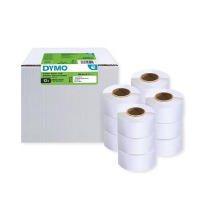 Ταινία Ετικετογράφου DYMO Address Label 12 Pieces (2093091) (DYMO99010-12)