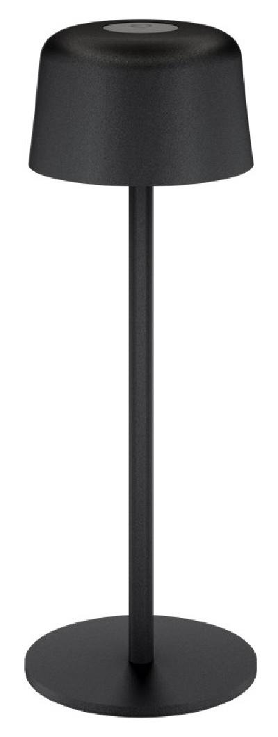 GOOBAY επιτραπέζιο φωτιστικό 77675, 3000K, dimmable, επαναφορτιζόμενο, μαύρο