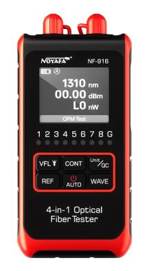 NOYAFA tester καλωδίων οπτικής ίνας NF-916, 850-1650nm, -60~8dBm