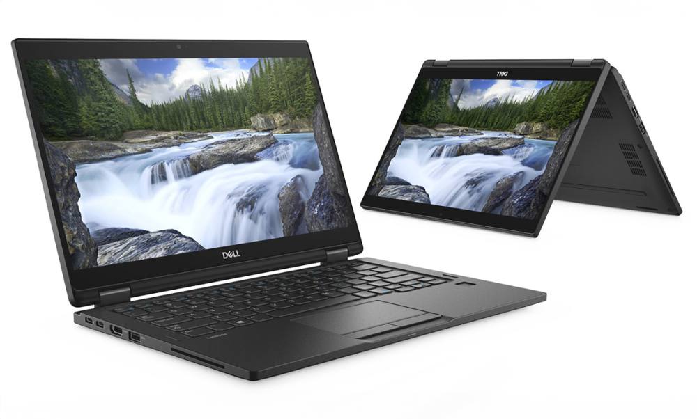 DELL Laptop Latitude 7390 2 IN 1, Refurbished Grade B, i7-8650U, 8/256GB M.2, 13.3", Cam, UHD Graphics 620, FreeDOS