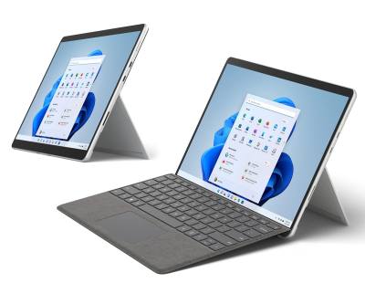 MICROSOFT Laptop 2 σε 1 Surface Pro 8, Refurbished Grade A, i5-1145G7, 16/256GB NVME, 13", Cam, IRIS Xe Graphics, FreeDOS