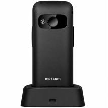 Maxcom MM724 L 4G 2.2" 1300mAh με Βάση Φόρτισης, Μεγάλα Πλήκτρα, Ραδιόφωνο, Φακό Bluetooth και Πλήκτρο SOS Μαύρο