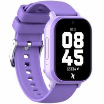 Kids Smartwatch Maxcom FW49 Kiddo 4G 1.52” IPS 670mAh IP67 με 20mm Silicon Band και SOS Button με Δυνατότητα Κλήσεων Μωβ