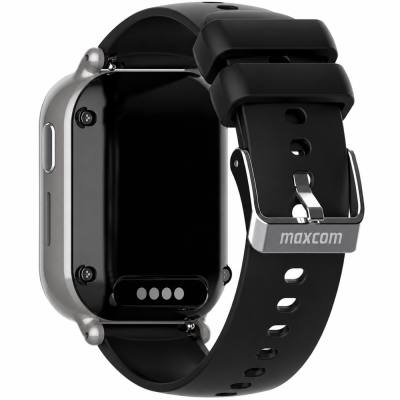 Kids Smartwatch Maxcom FW49 Kiddo 4G 1.52” IPS 670mAh IP67 με 20mm Silicon Band και SOS Button με Δυνατότητα Κλήσεων Μαύρο