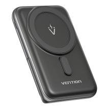 VENTION 10000mAh Magnetic Wireless Power Bank (USB-C + Wireless) 20W Black (FHNB0) (VENFHNB0)
