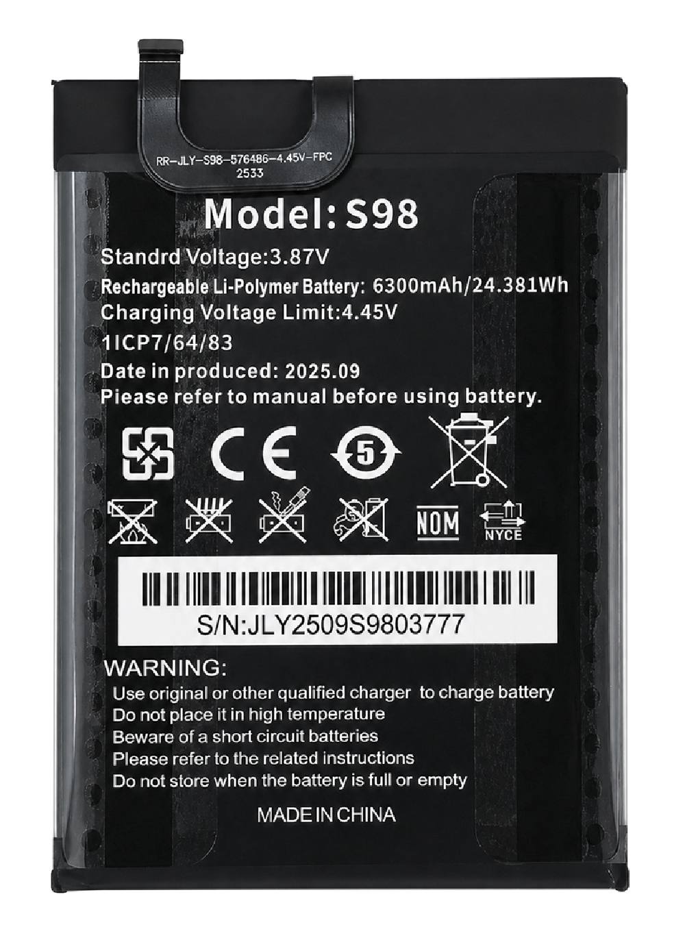 OUKITEL μπαταρία για smartphone WP32