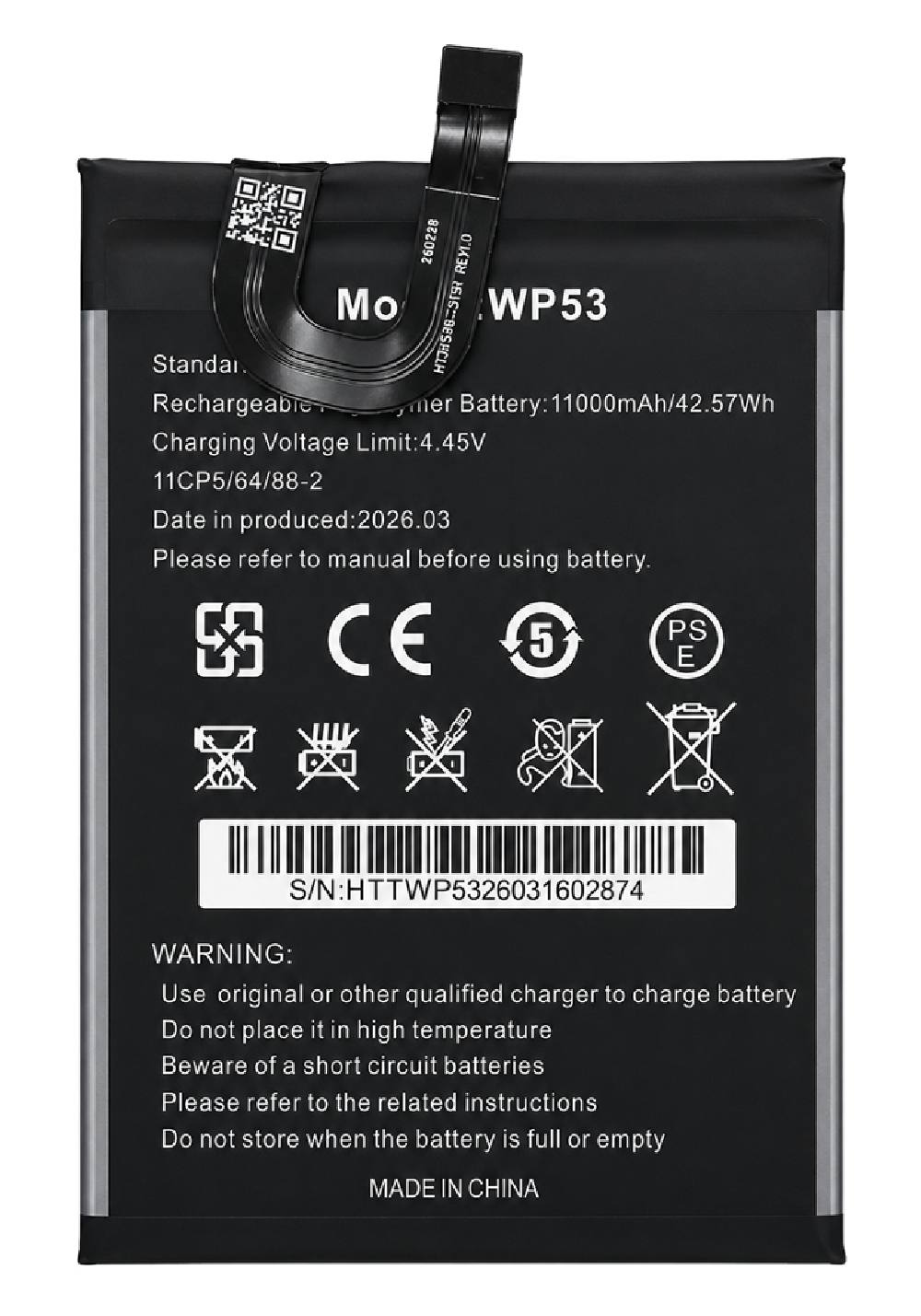 OUKITEL μπαταρία για smartphone WP53
