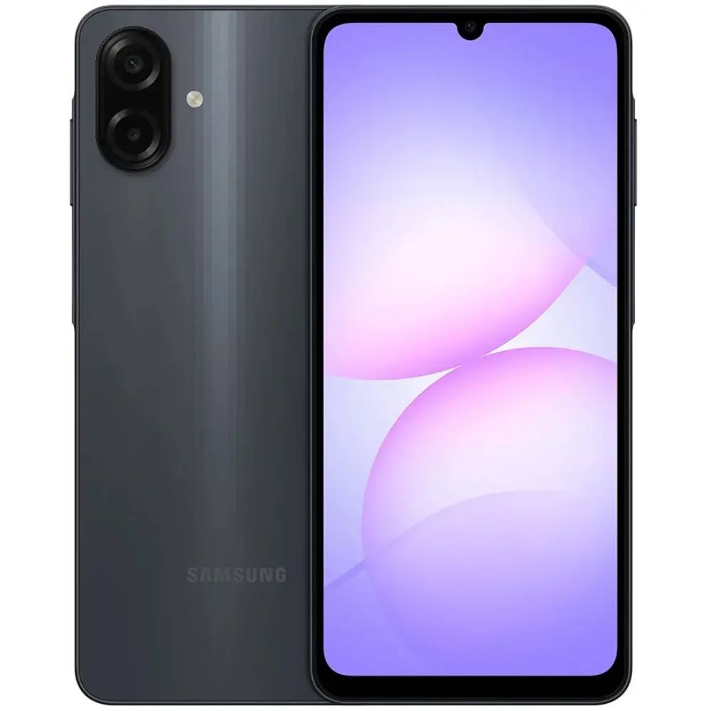 Samsung SM-A075 Galaxy A07 4G Non EU Dual Sim 6.7" 4GB/64GB IP54 Black με 1 Χρόνο Εγγύηση απο Samsung Service