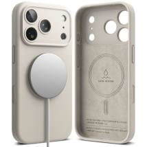 Θήκη Ringke Silicone Magsafe για Apple iPhone 17 Pro Stone
