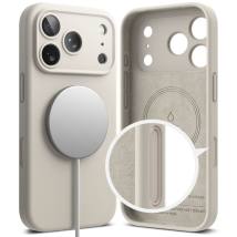 Θήκη Ringke Silicone Magsafe για Apple iPhone 17 Pro Stone