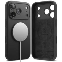 Θήκη Ringke Silicone Magsafe για Apple iPhone 17 Pro Μαύρη