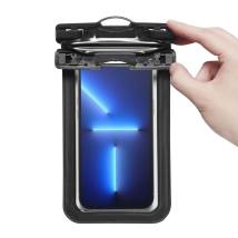 Θήκη Αδιάβροχη Spigen A601 IPX8 Universal για Συσκευές εως 6.9" Μαύρη 2 τμχ