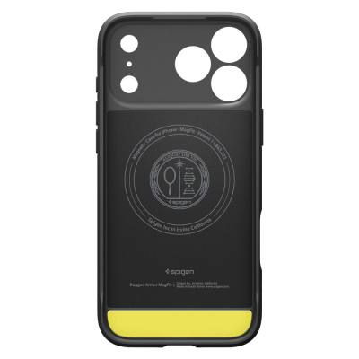 Θήκη Spigen Rugged Armor Magsafe για Apple iPhone 17 Pro Ματ Μαύρη