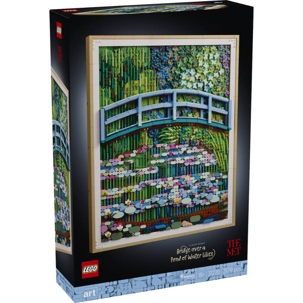 Lego Art Claude Monet Bridge over a Water Lily Pond (31220) (LGO31220)
